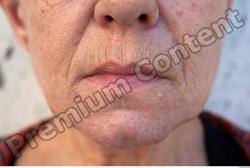 Mouth Woman Casual Average Wrinkles Street photo references